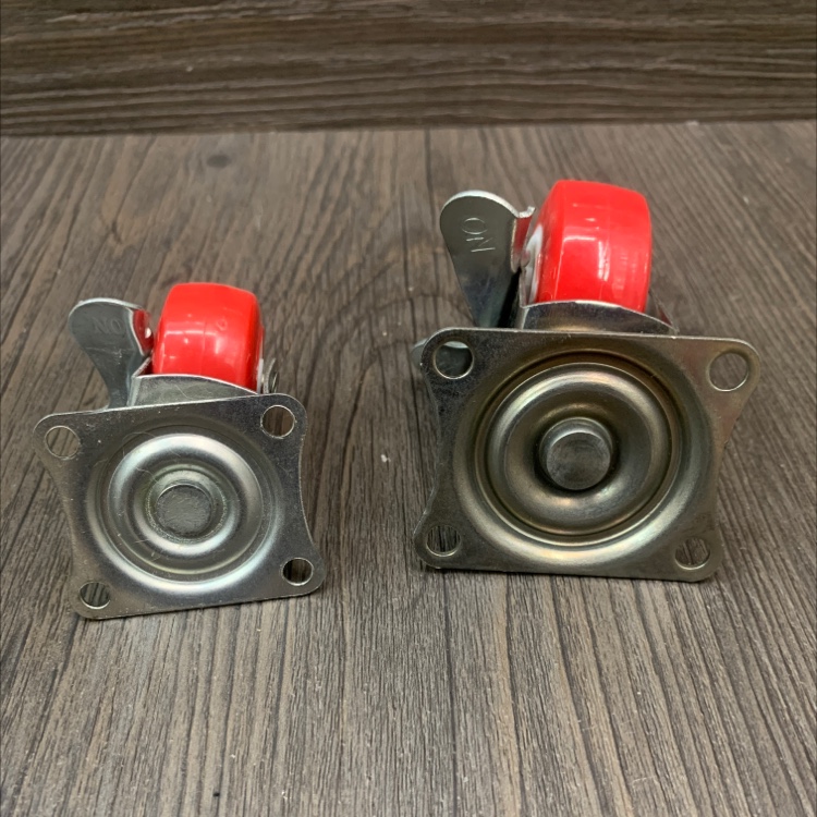 Steering Wheel Heavy Duty Casters Rubber Flat Wheel Steering Wheel details Picture