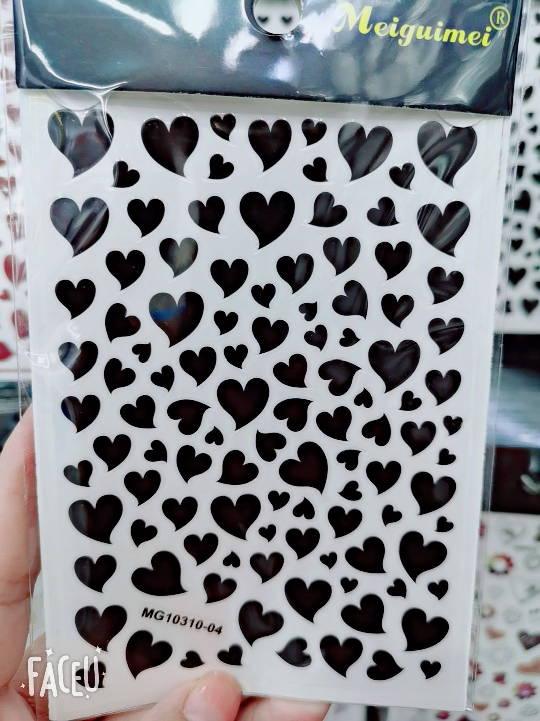 MG process ins nail stickers with adhesive backing have good adhesion, strong realism, very clear patterns, and a wide variety of styles. Factory direct sales of thin and tough new process adhesive stickers with many styles details Picture