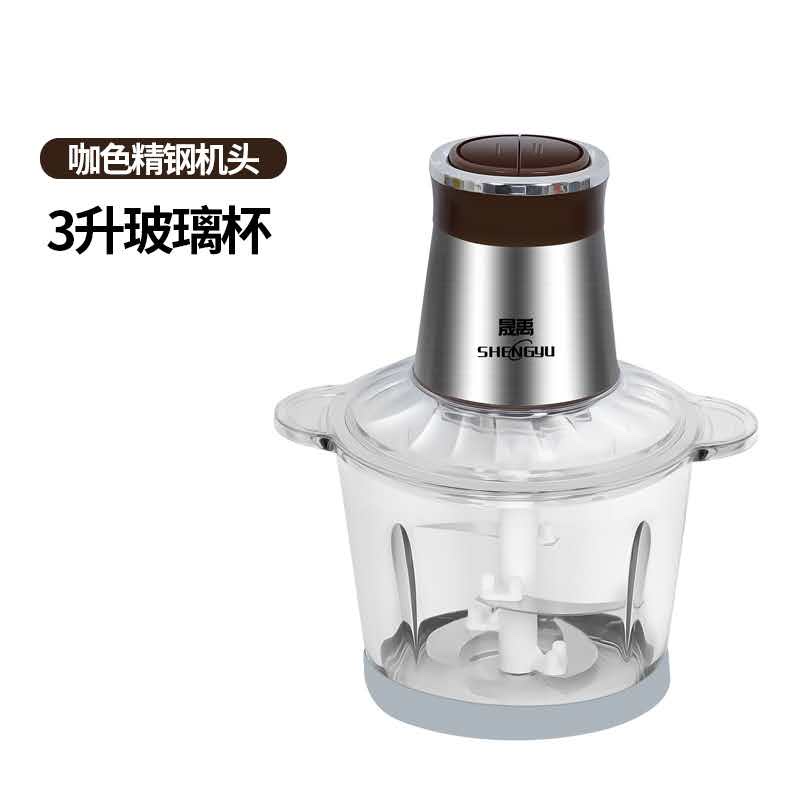 Electric food grinder Glass body copper motor meat grinder thumbnail