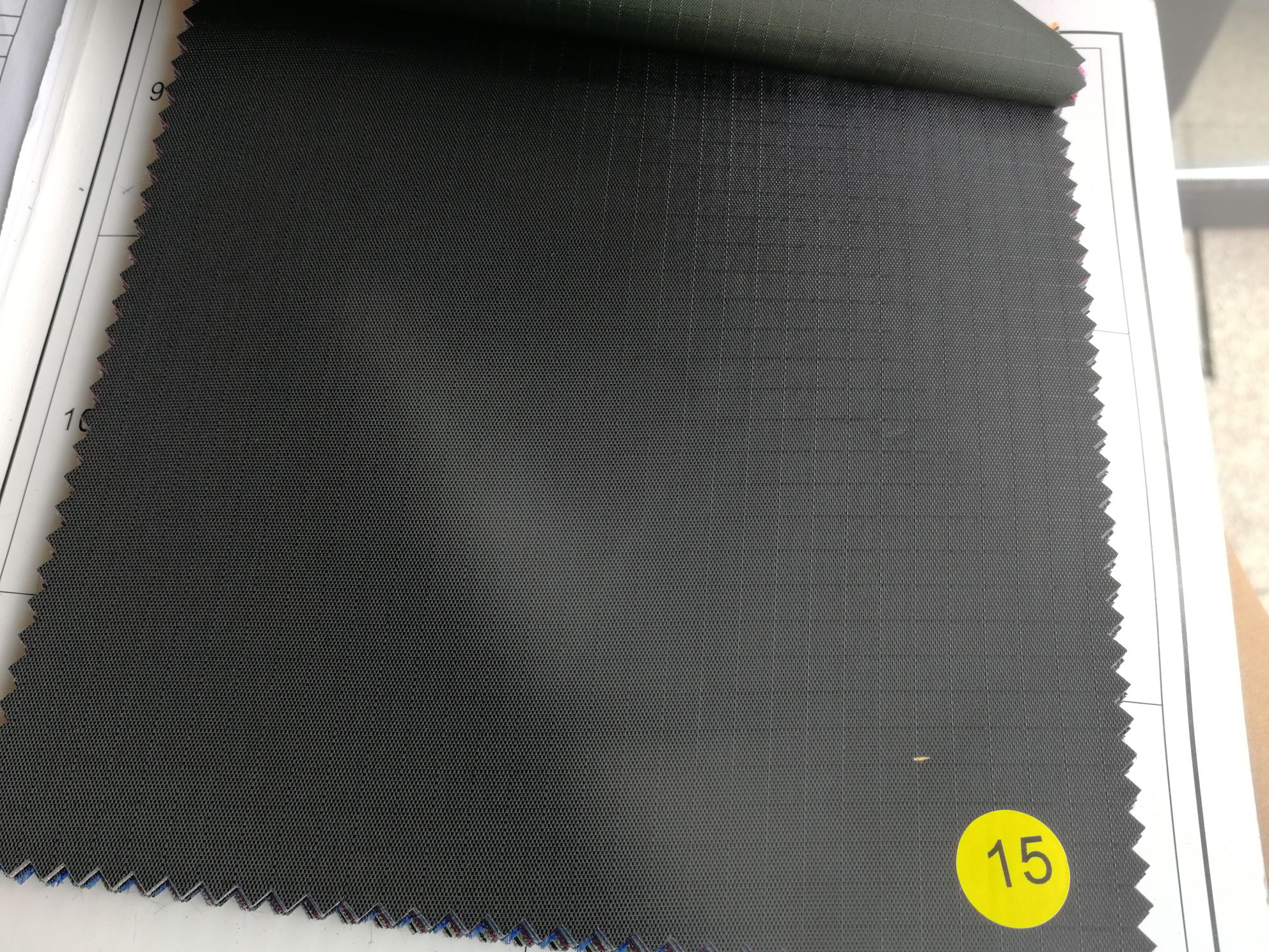 厂家直销现货供应牛津布宝蓝里衬面料纯色里子布料西装里料里布料4