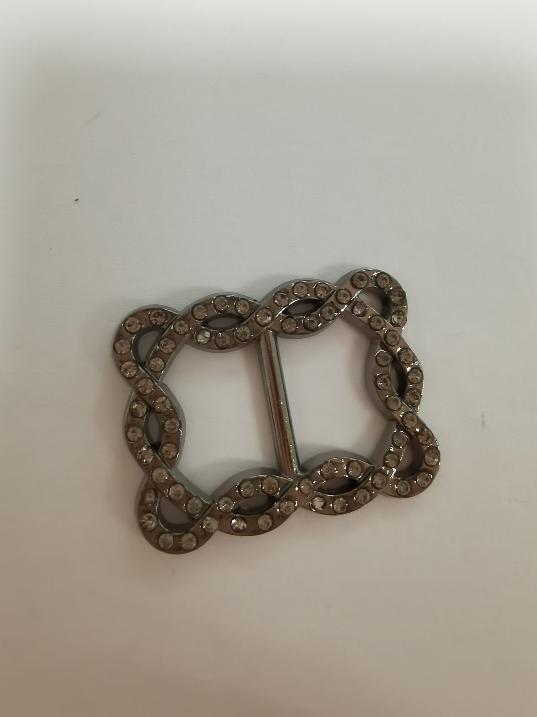 Clothing Accessories In Stock With Drill Bag Hardware Decoration Buckle Bag Needle Buckle Clothing Shoelace Accessories Metal Square Buckle Jewelry Japanese Word Buckle Shoe Buckle Wholesale details Picture