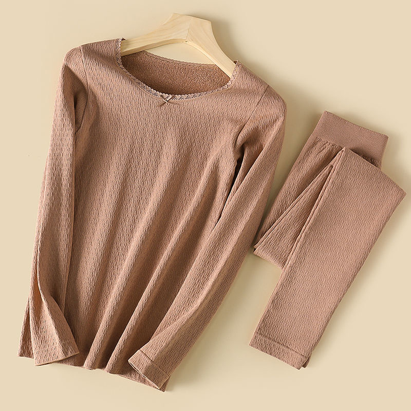 The New Thermal Underwear Is Lined With A Seamless Soft And Comfortable Base Shirt Long Sleeved Blouse 19
