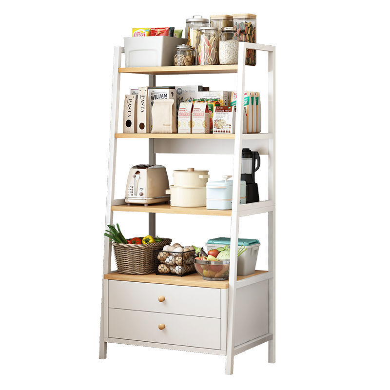 Kitchen shelves floor to floor multilayer household cabinets cabinets multifunctional cupboards cabinets POTS and pans storage shelves