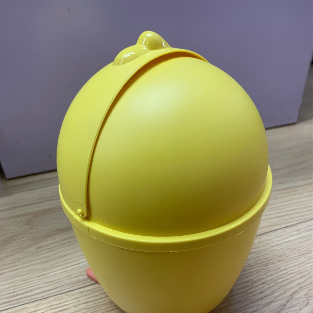 Desktop Storage Bin Yellow Duck Bin Application Scenario