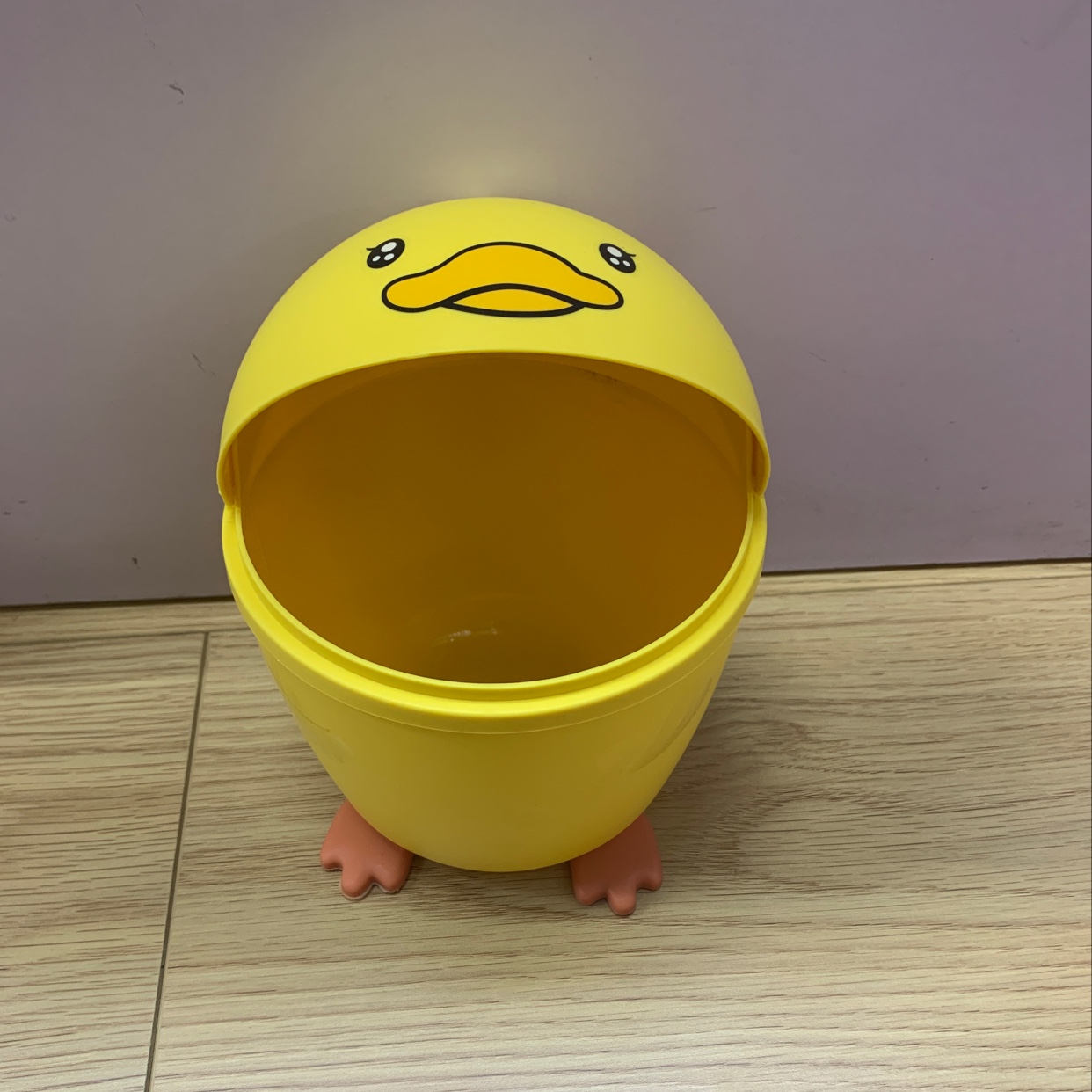 Desktop Storage Bin Yellow Duck Bin Specification drawing