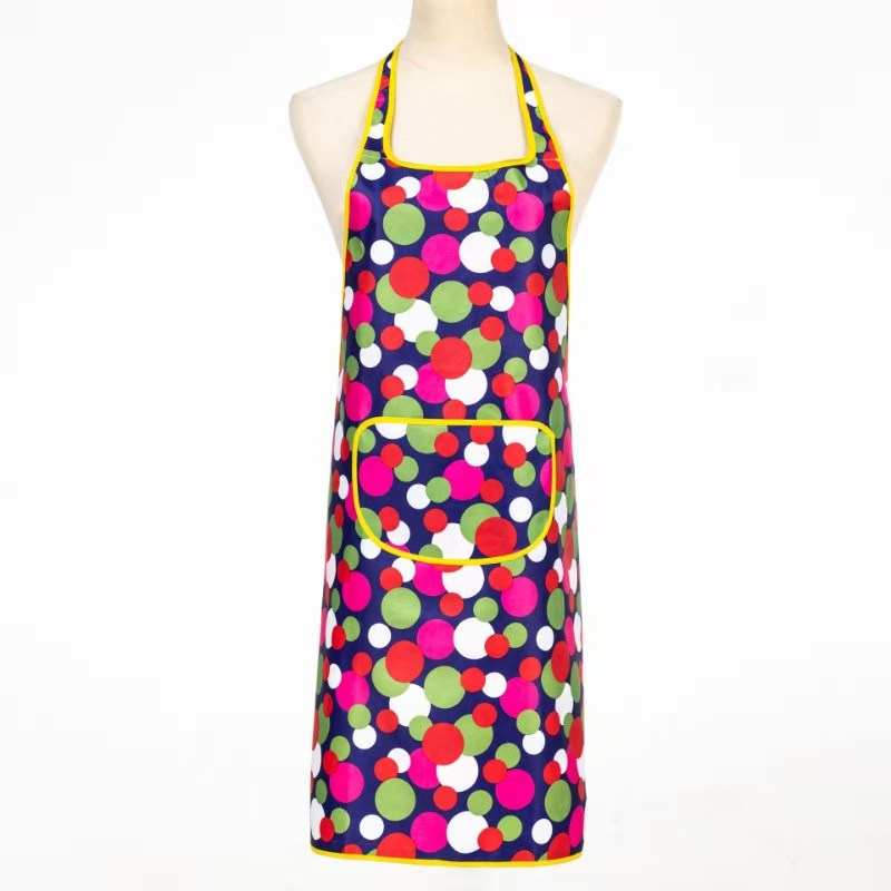Apron Kitchen Apron Clean, Sanitary, Waterproof And Oil-Proof Apron Specification drawing
