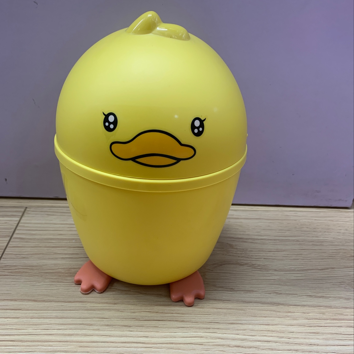 Desktop Storage Bin Yellow Duck Bin
