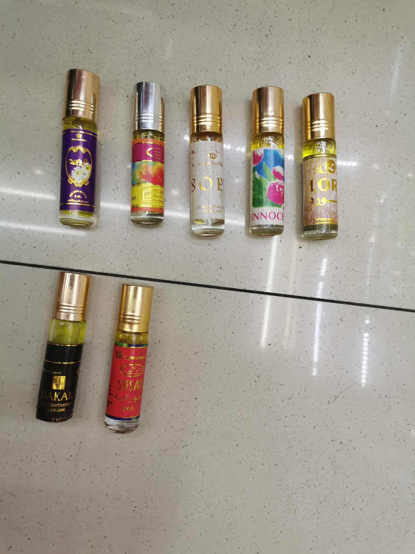 10ml essential oil Foreign trade perfume 6 packs essential oil Muslim essential oil
