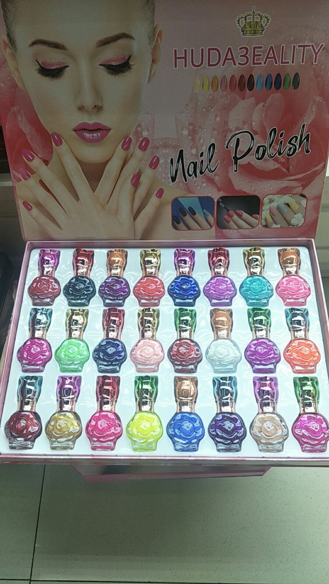 24 Bottle Gift Box Nail Polish Free Baking Lasting Can Not Peel, Tear, Healthy No Odor details Picture