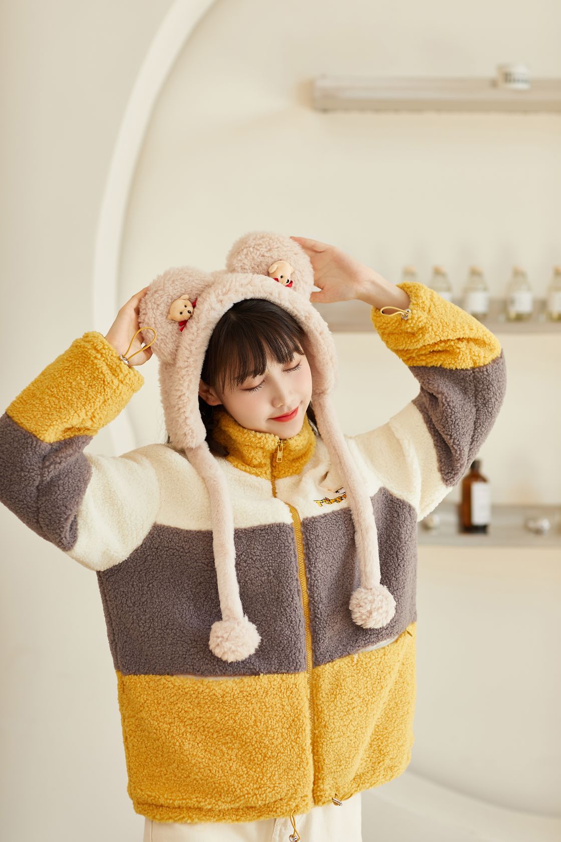 Cute Earmuffs Winter Winter Warm Earmuffs Earbags Women's Ear Protectors Ear Cover Antifreeze Artefact Korean Version Ear Cap Children's Card