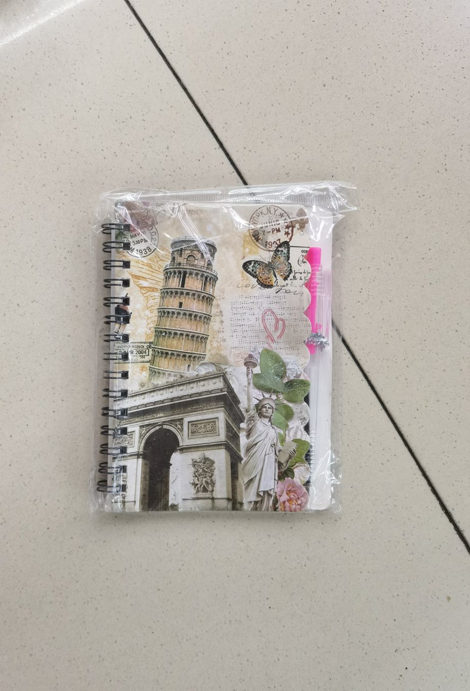 Notebook, Notepad, Notebook Specification drawing