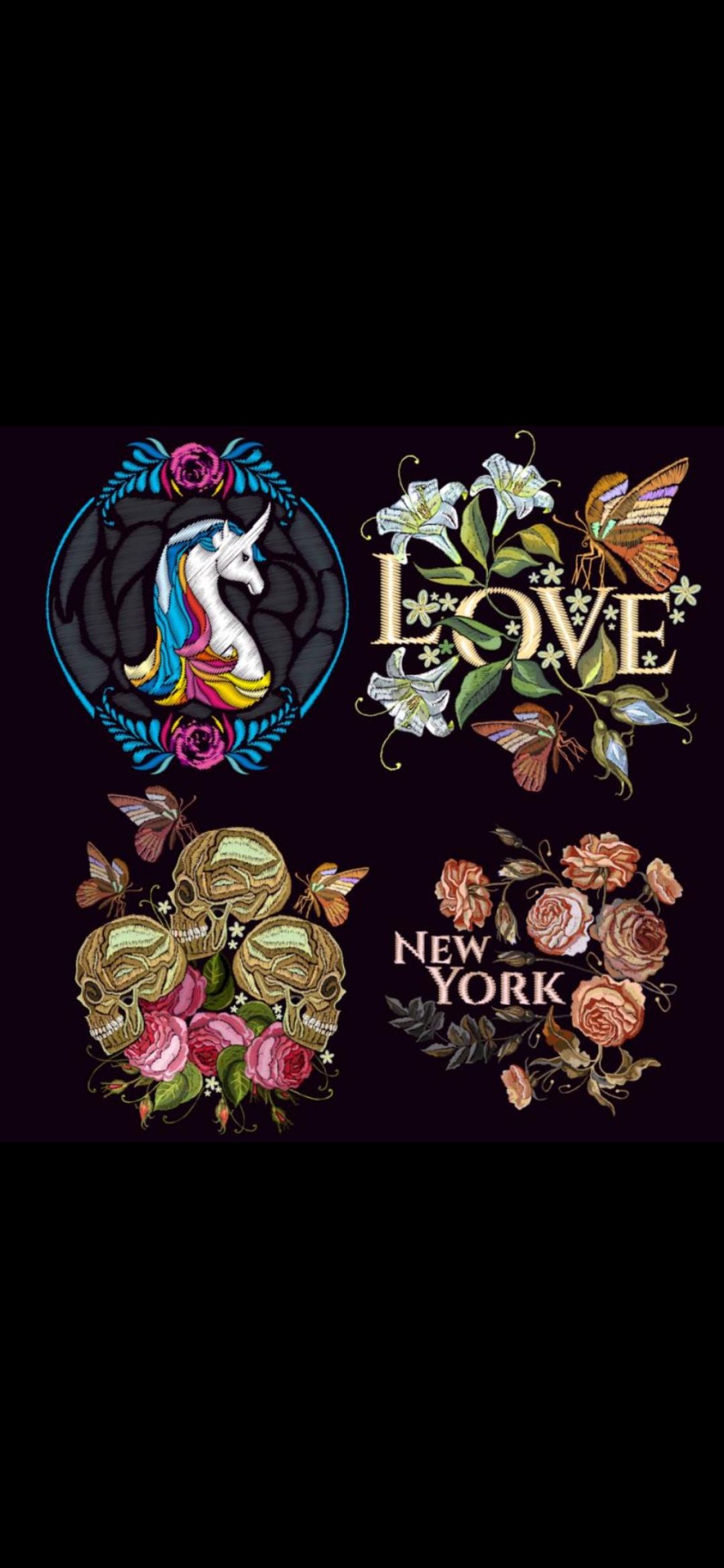 Hot Stamping Hot Stamping High-End Hot Stamping Printing Hot Stamping Black Embroidery Hot Stamping Drawing details Picture