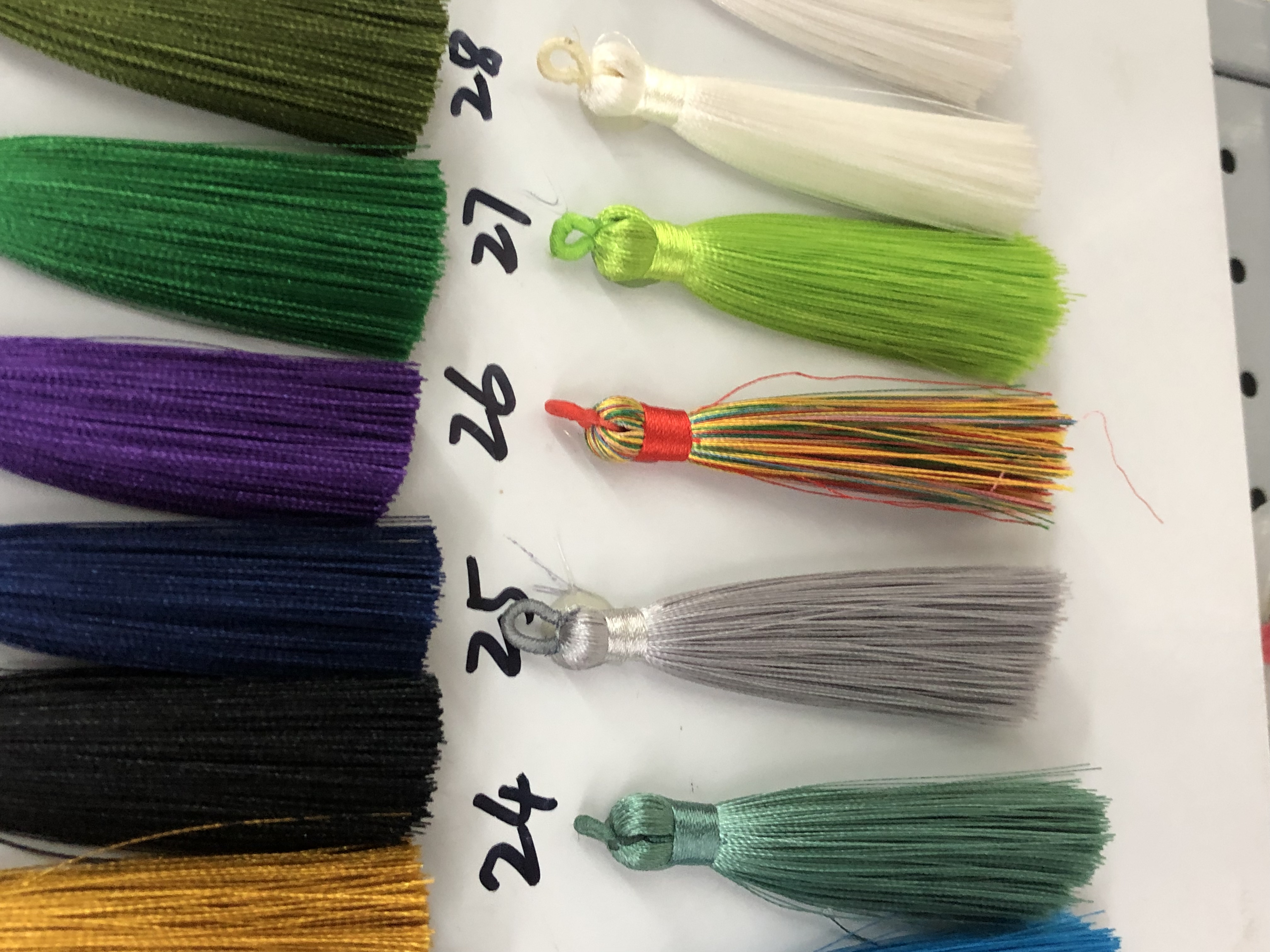 Tassel details Picture