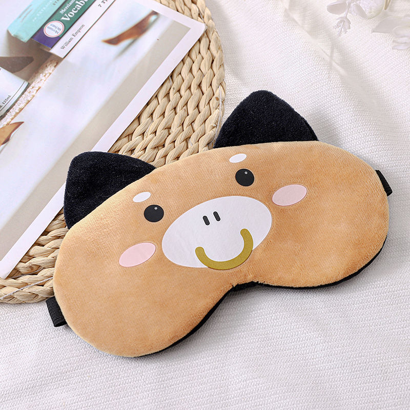 Summer Eye Mask Men And Women Sleep Blackout Eye Mask Cute Adult Children Sleep Blind5 details Picture