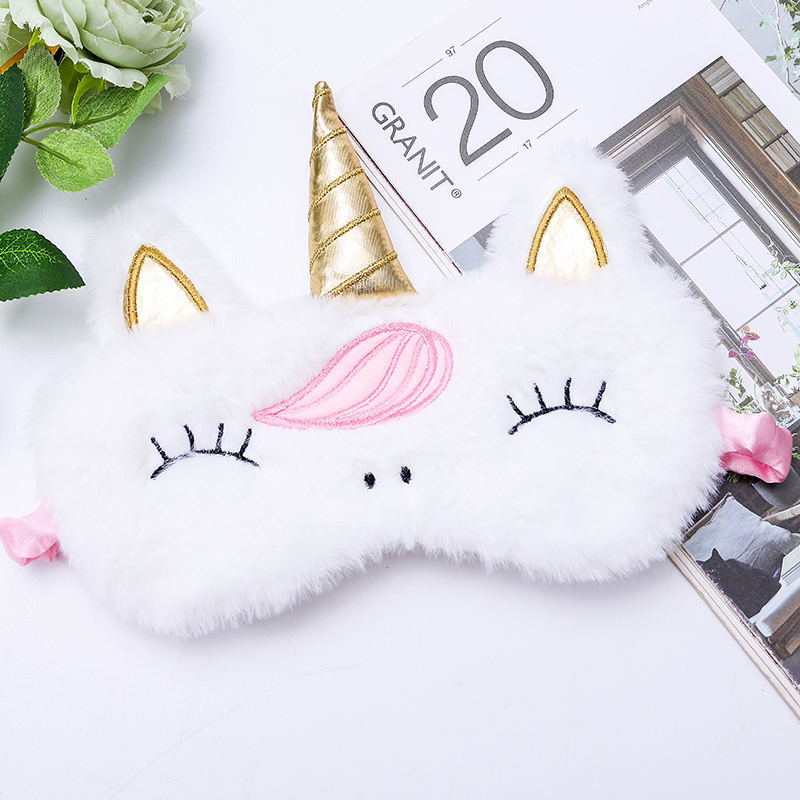 Summer Eye Mask Men And Women Sleeping Blindfold Cute Adult Children Sleeping Blindfold 10 details Picture
