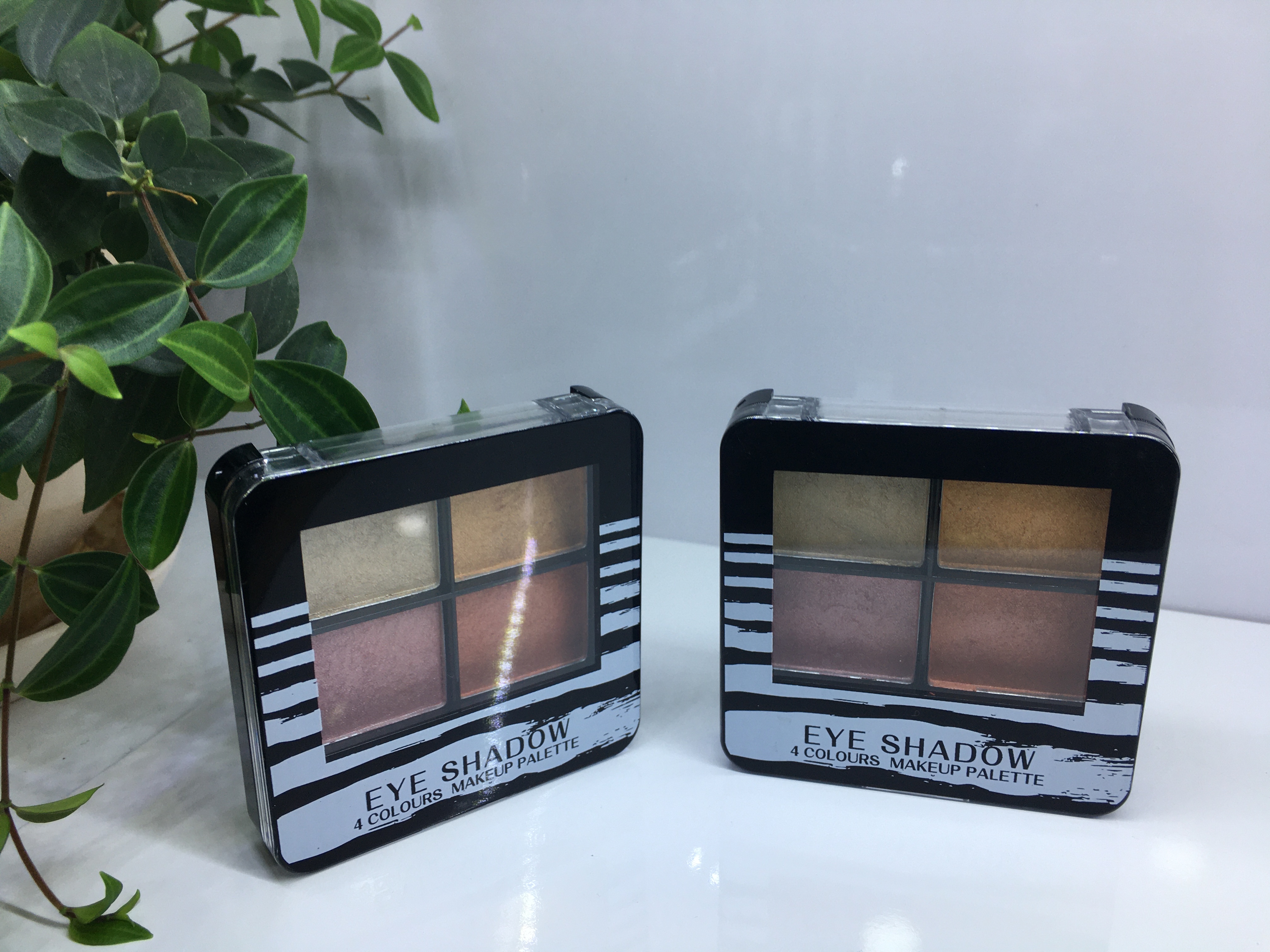 Eyeshadow Four Color Fun Eyeshadow Tray Matte Change Portable Earth Color Ins Hot