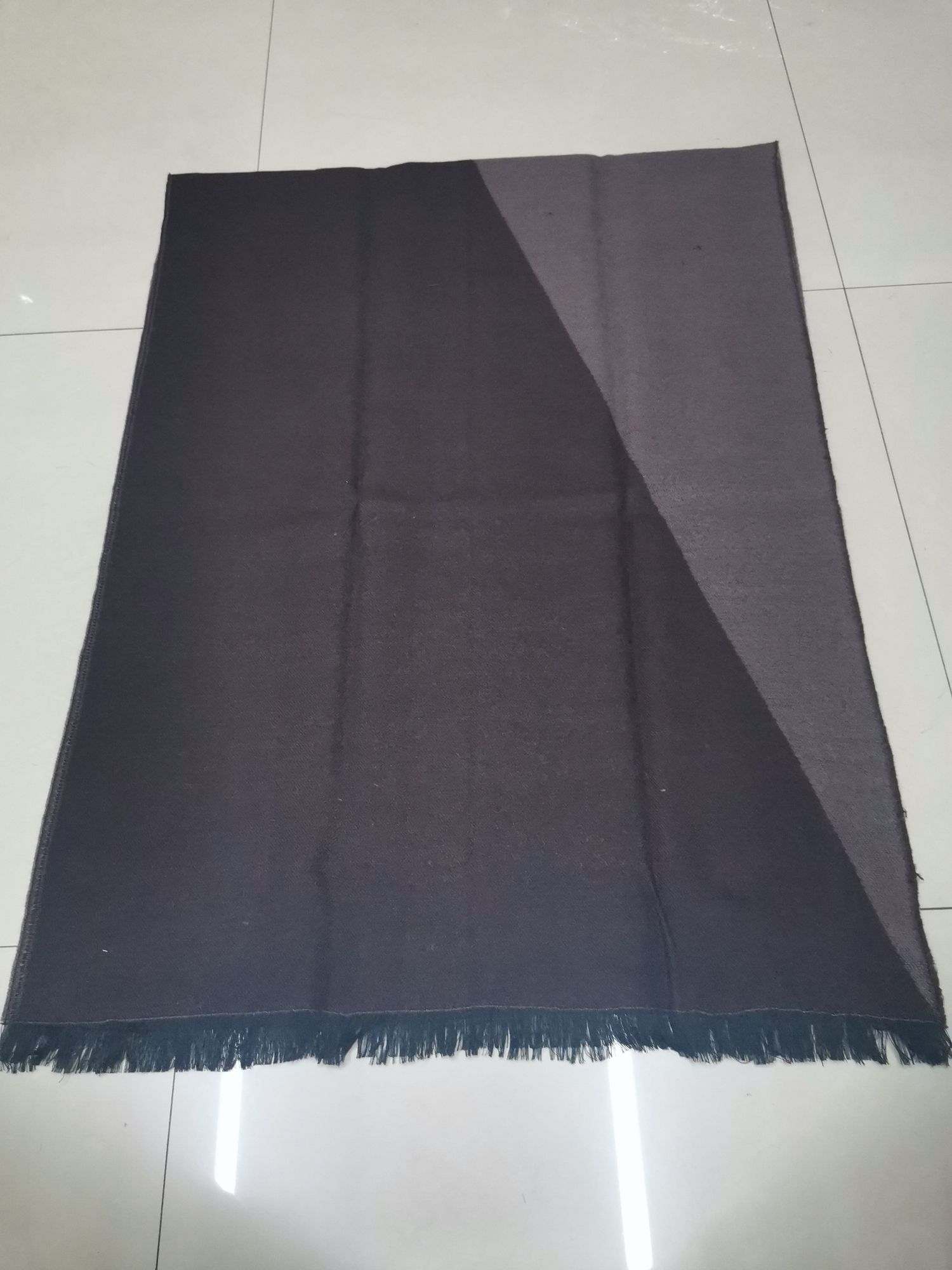 Diagonal Triangle Loose Dark Coffee And Light Coffee Jacquard Medium Wide Towel details Picture