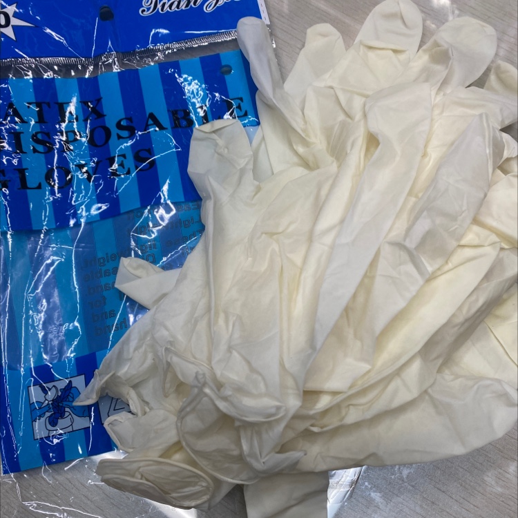 Disposable Latex Blue Bag Gloves
Latex  Disposable  Gloves Specification drawing