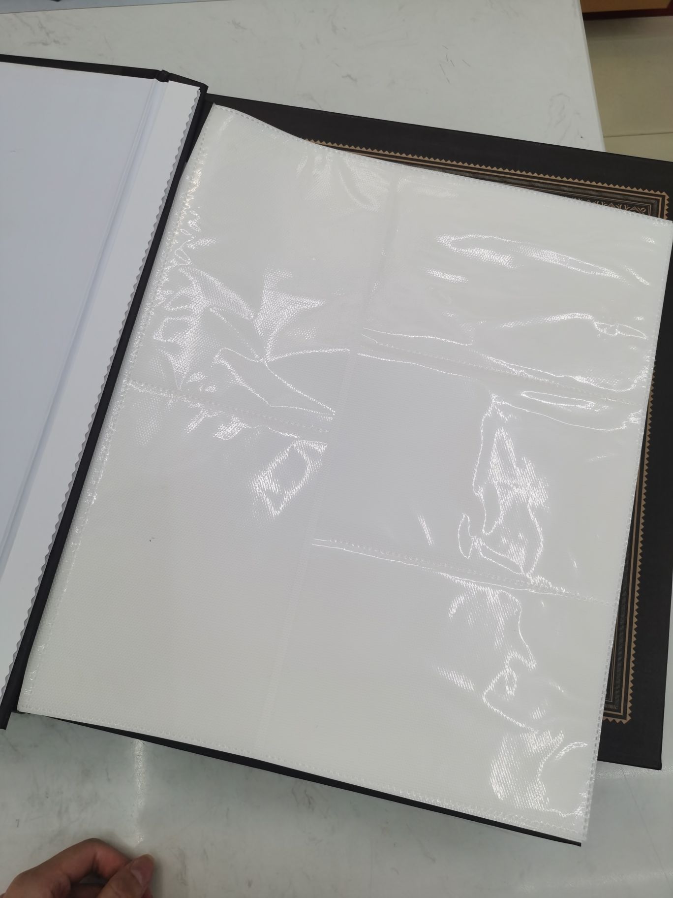 Chung Jin Gift Box 6 Inches 500 Antique Family Photo Album Large Capacity Family Photo Album Inserts details Picture