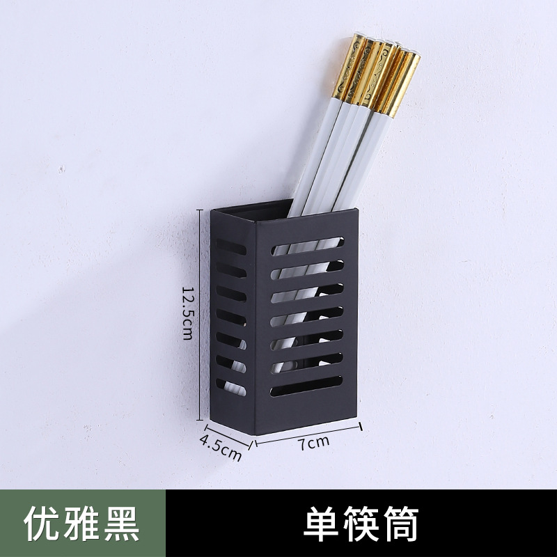 Knife holder chopsticks barrel shelving rack kitchen storage stainless steel hole-free wall hanging mesa chopping board rack pot cover rack Application Scenario