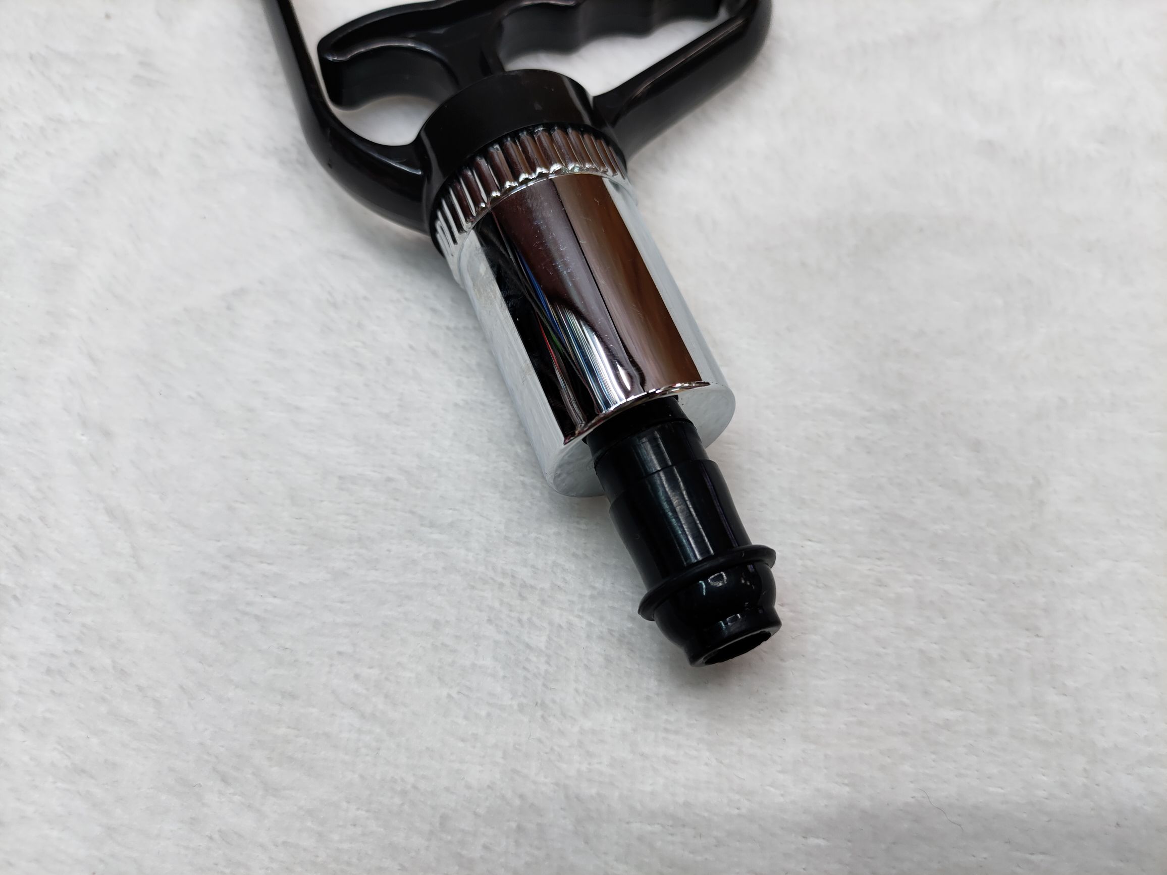 Large Cupping Machine Pumped Black Electroplating details Picture