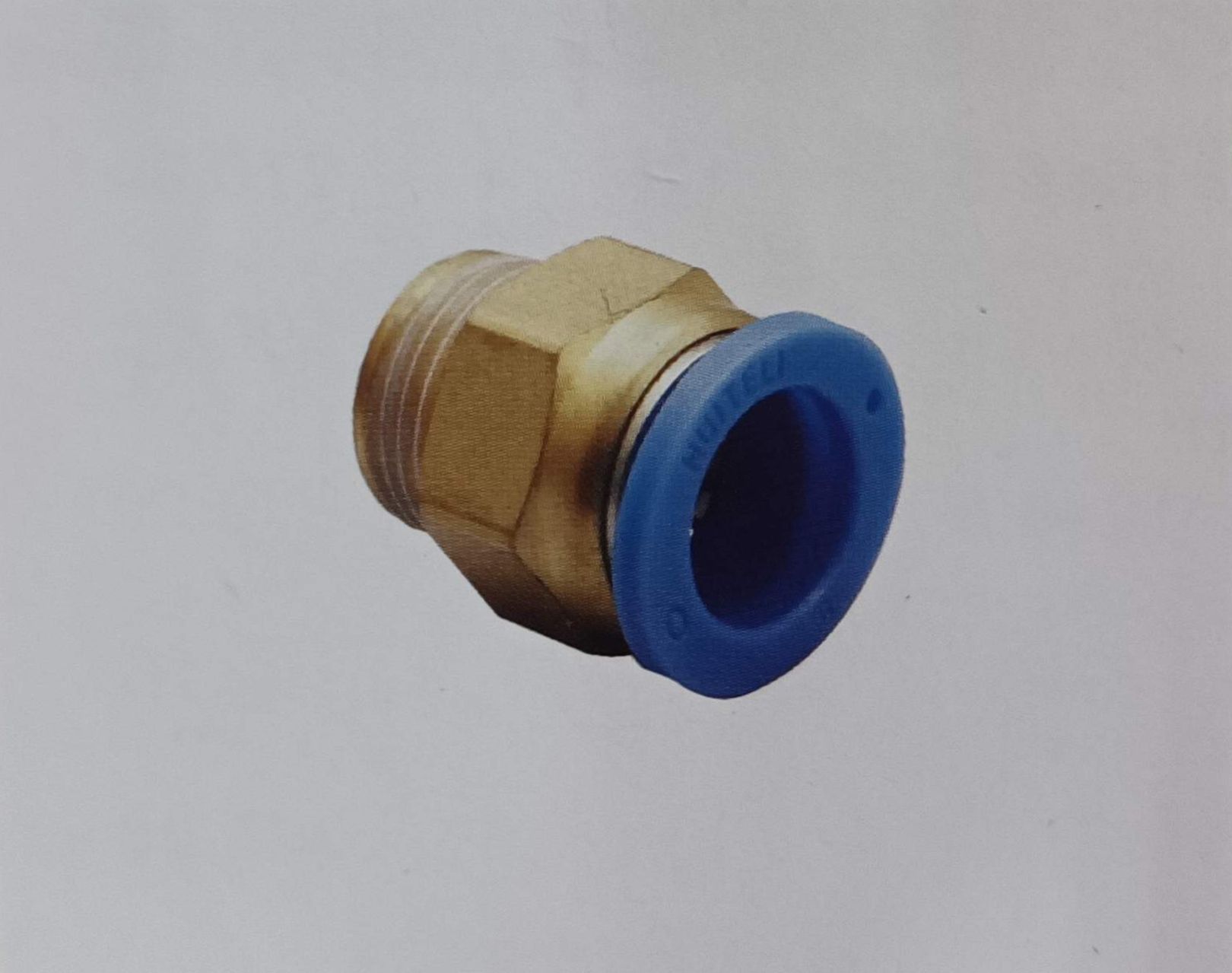 HPC threaded straight-through joint 8-04