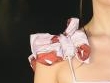 European And American Fashion Printed Lip Cloth One-Piece Swimsuit Swimsuit details Picture