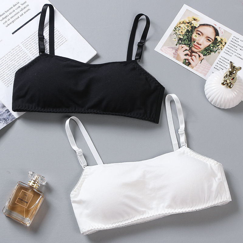 French Small Square Collar Seamless Underwear Bare Feeling Latex Bra No Underwire Push-Up Anti-Sagging Sports Bra Women 2
