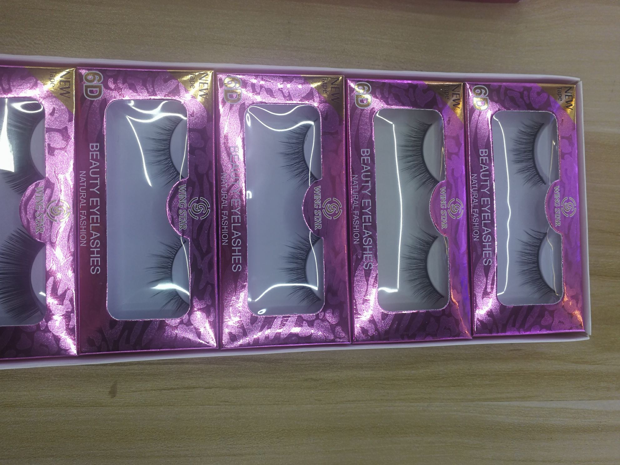 False eyelashes 4 (for foreign trade) full figure