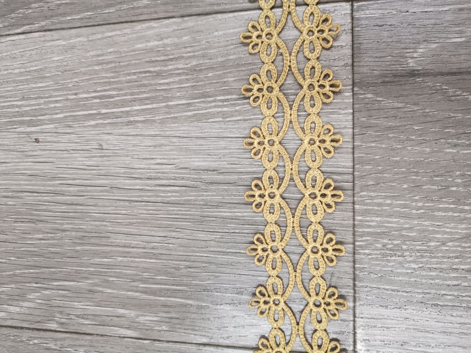 Water Soluble Embroidery Lace Monochrome Lace Specification drawing