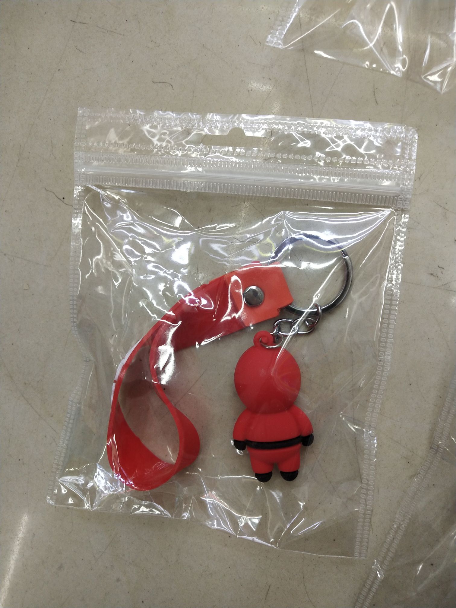 Key chain pendant accessories Cartoon key chain Specification drawing