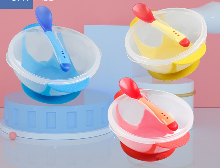 Suction Bowl Baby Feed Complementary Food Bowl Baby Eat Rice Bowl details Picture