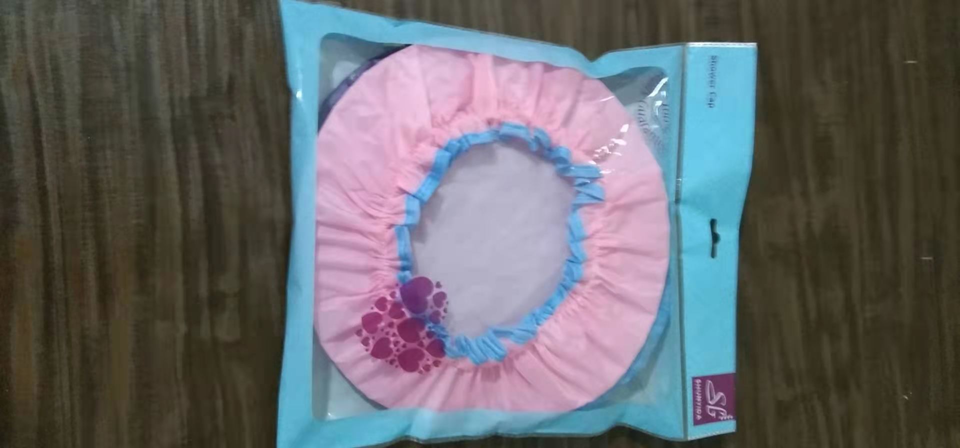 Waterproof Lace Shower Cap details Picture