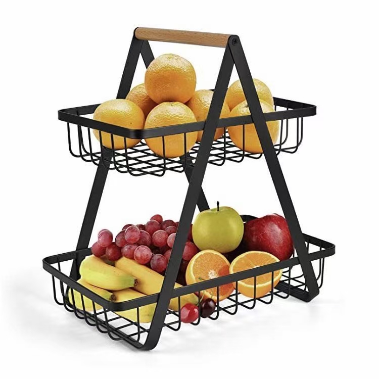 Kitchen shelf multifunctional kitchen products fruit and vegetable storage rack floor multilayer microwave shelf full figure