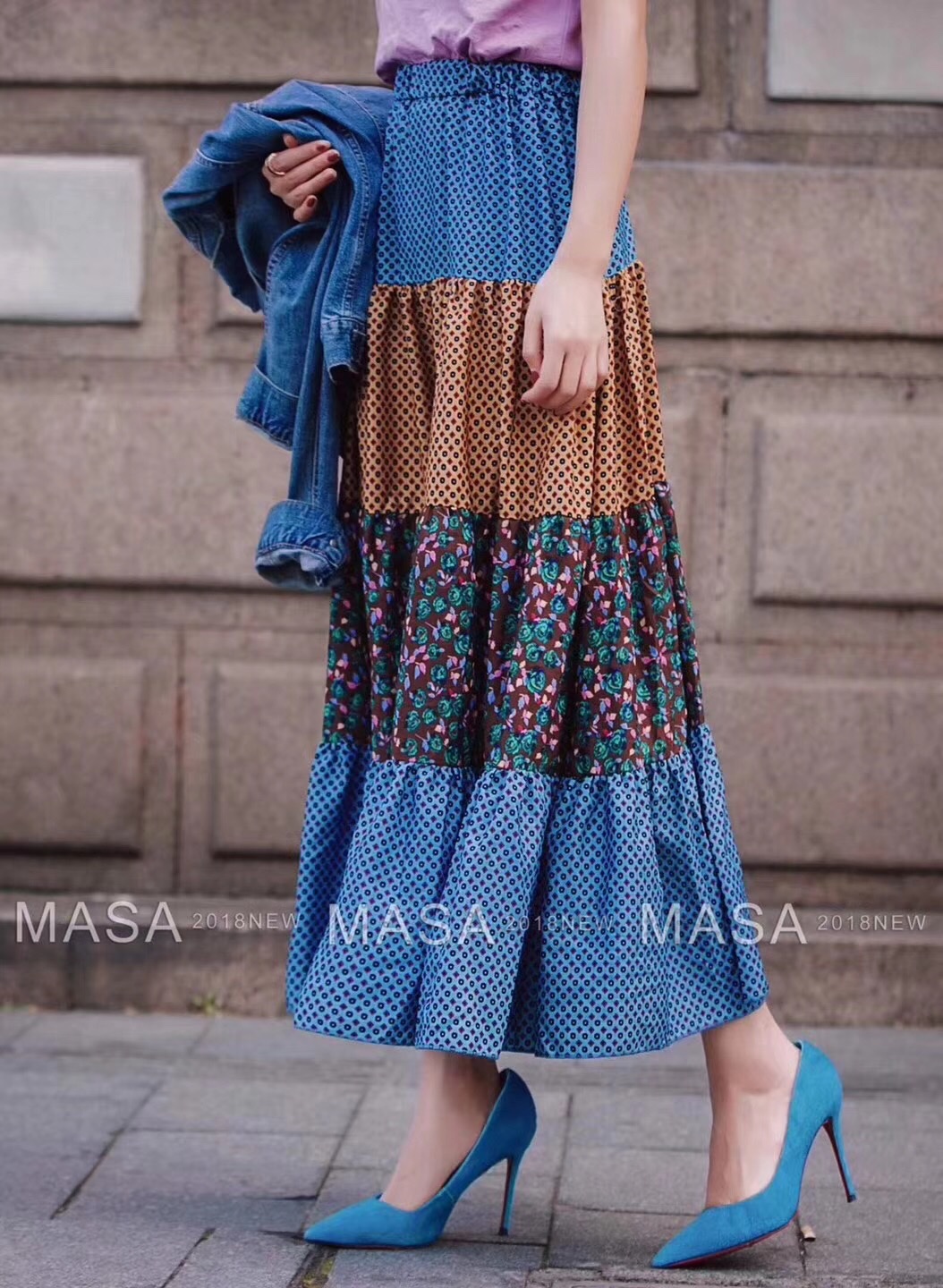 Korean Slim Slim Medium Long Style