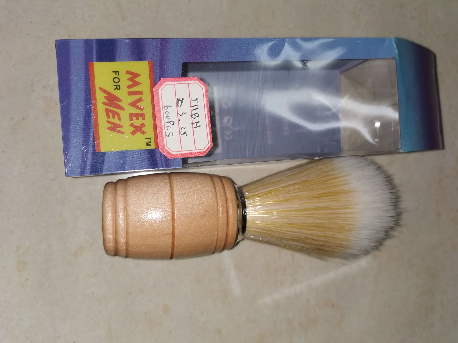 Shaving Brush Specification drawing