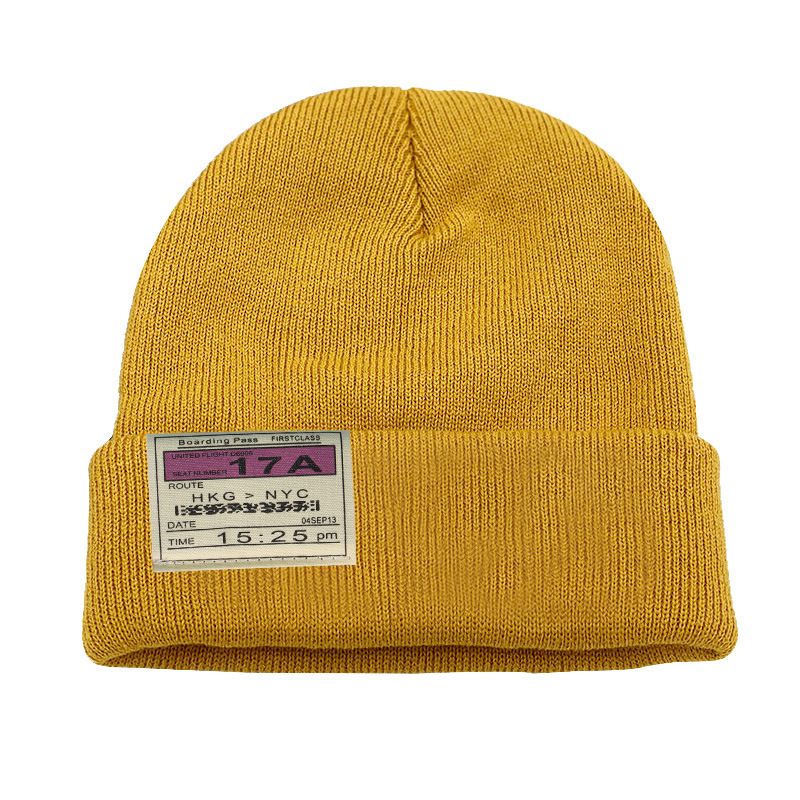 Hat Women's Autumn And Winter Korean Fashion Casual Men's And Women's Warm Knitted Hat Ear Protection Day Woolen Hat Cold Hat Item Picture