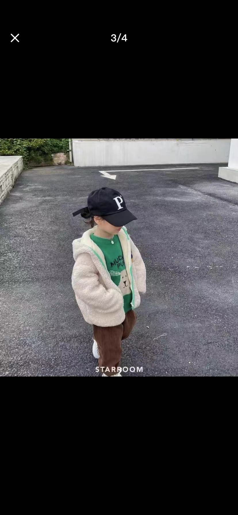 Children's Soft Comfortable Lively Cute Coat Set details Picture