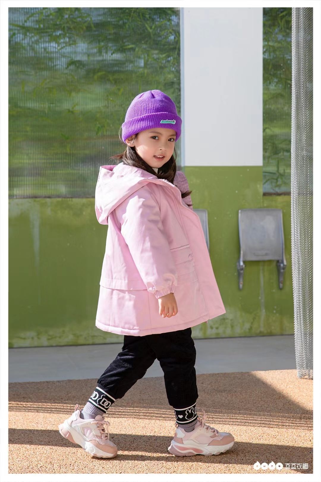 Autumn And Winter New Sweater Cardigan Coat Children's Suit 1 details Picture