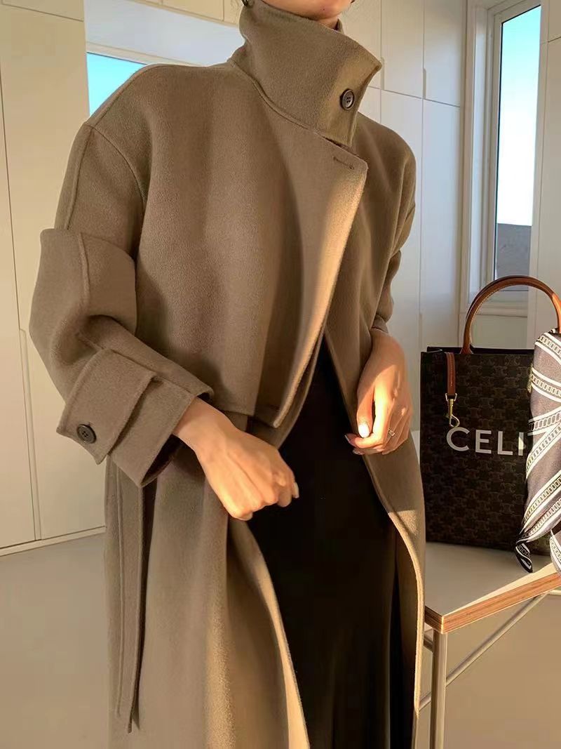 Middle-Aged And Elderly Women's Loose Thin Slim Temperament Casual Clothing Coat Suit Clothing 8