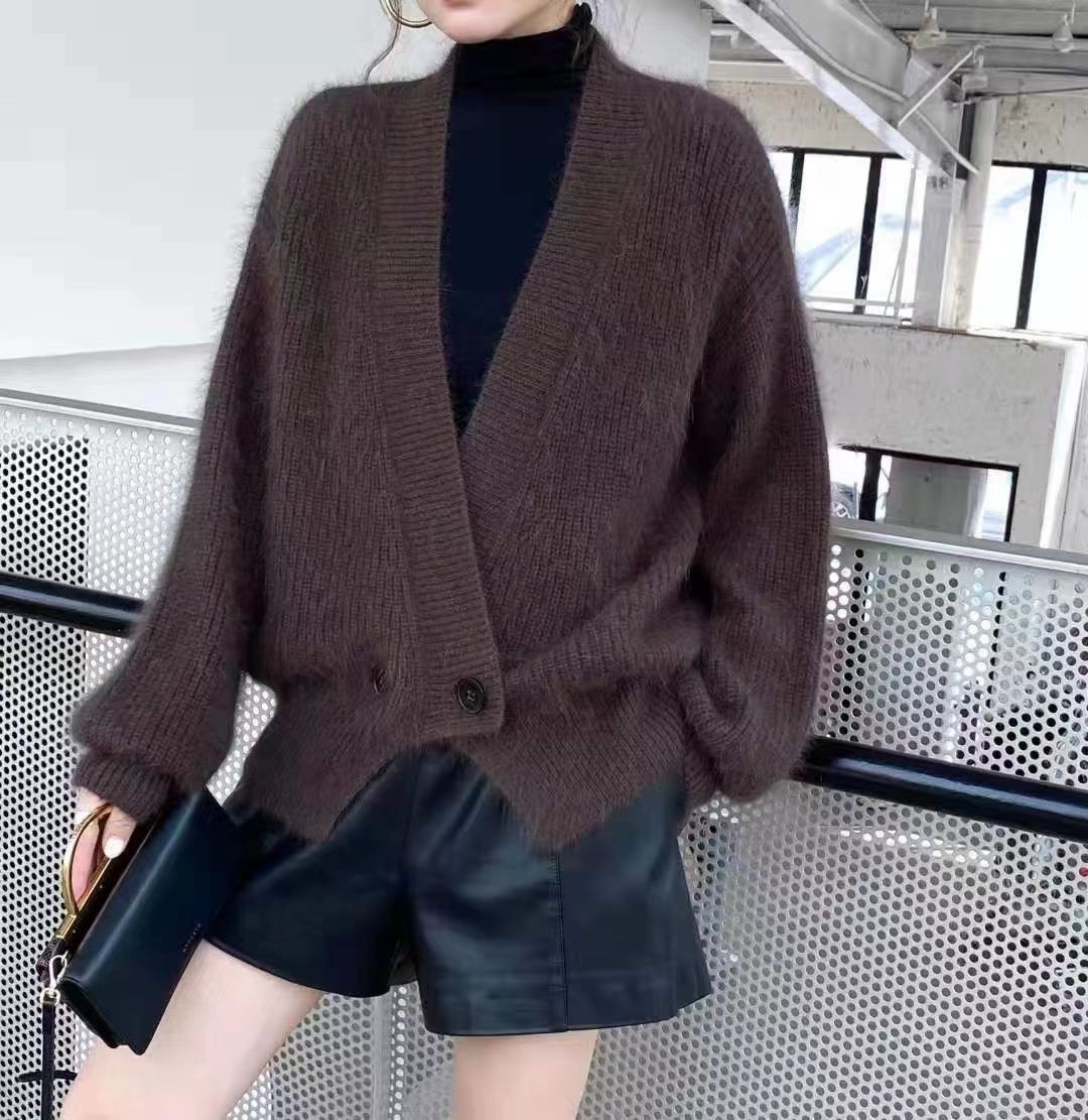 Middle-Aged And Elderly Women's Loose Display Thin Slim Temperament Casual Clothing Coat Suit Clothing 4 details Picture
