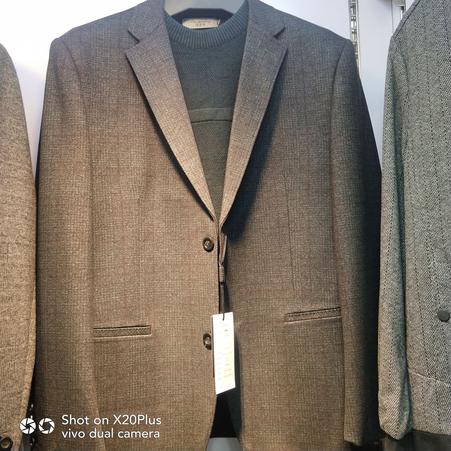 Autumn And Winter New Middle-Aged Men's Casual Comfortable Texture Fabric Chinese Style Coat Coat 9