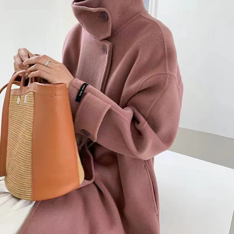 Middle-Aged And Elderly Women's Loose Show Thin Slim Temperament Casual Clothing Coat Suit Clothing 6 Specification drawing