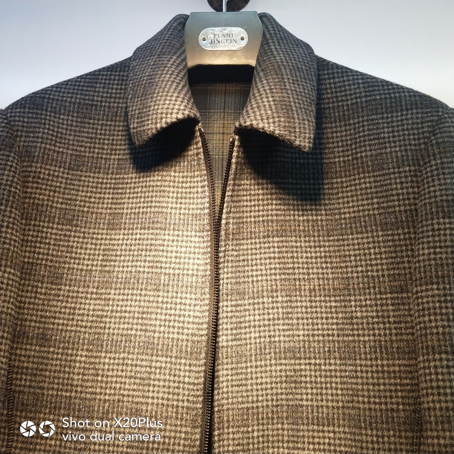 Autumn And Winter New Middle-Aged Men's Casual Comfortable Texture Fabric Chinese Style Coat Coat 6 Specification drawing