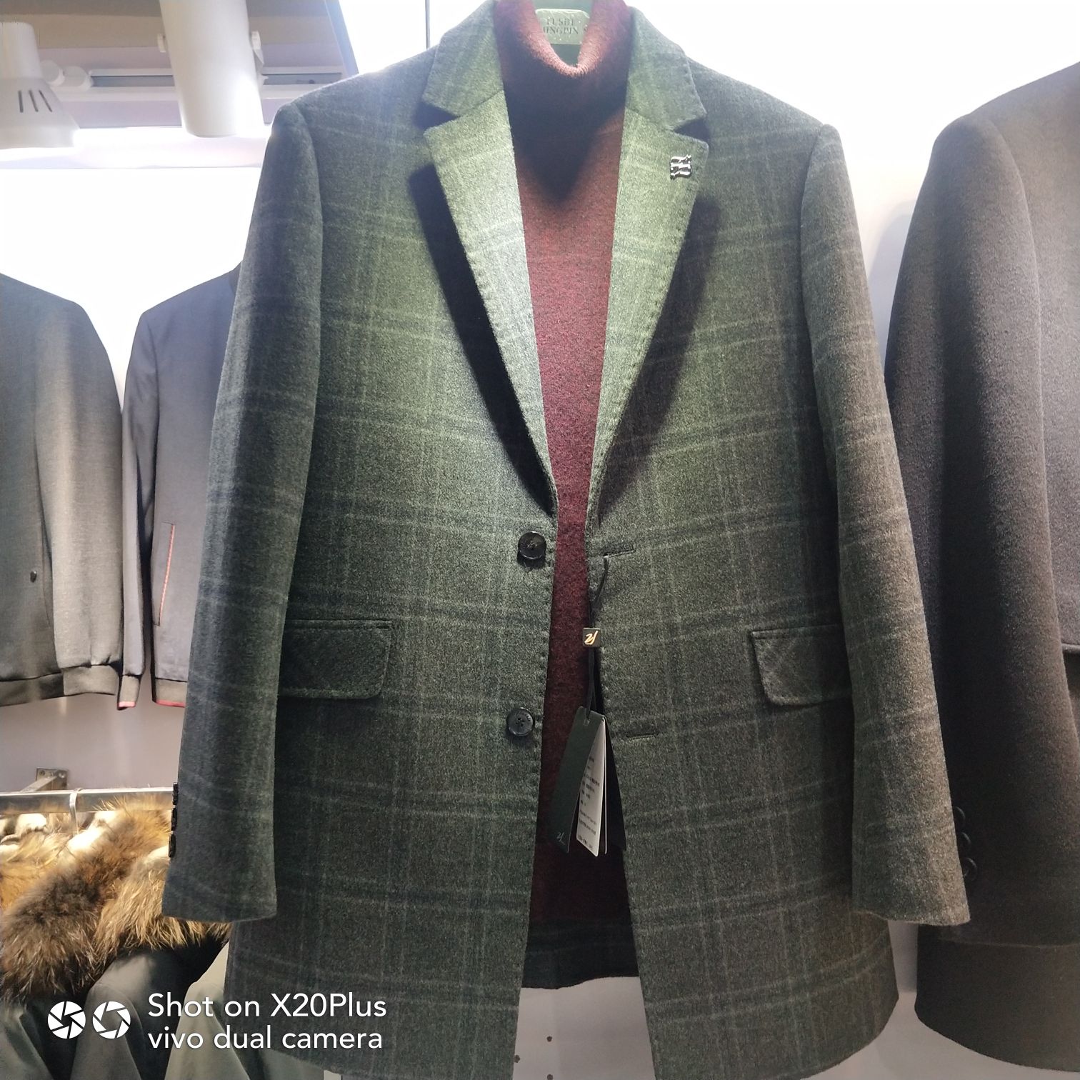 New Autumn And Winter Middle-Aged Business Casual Men's Coat Jacket Warm Temperament Elegant Fashion Men's Wear details Picture