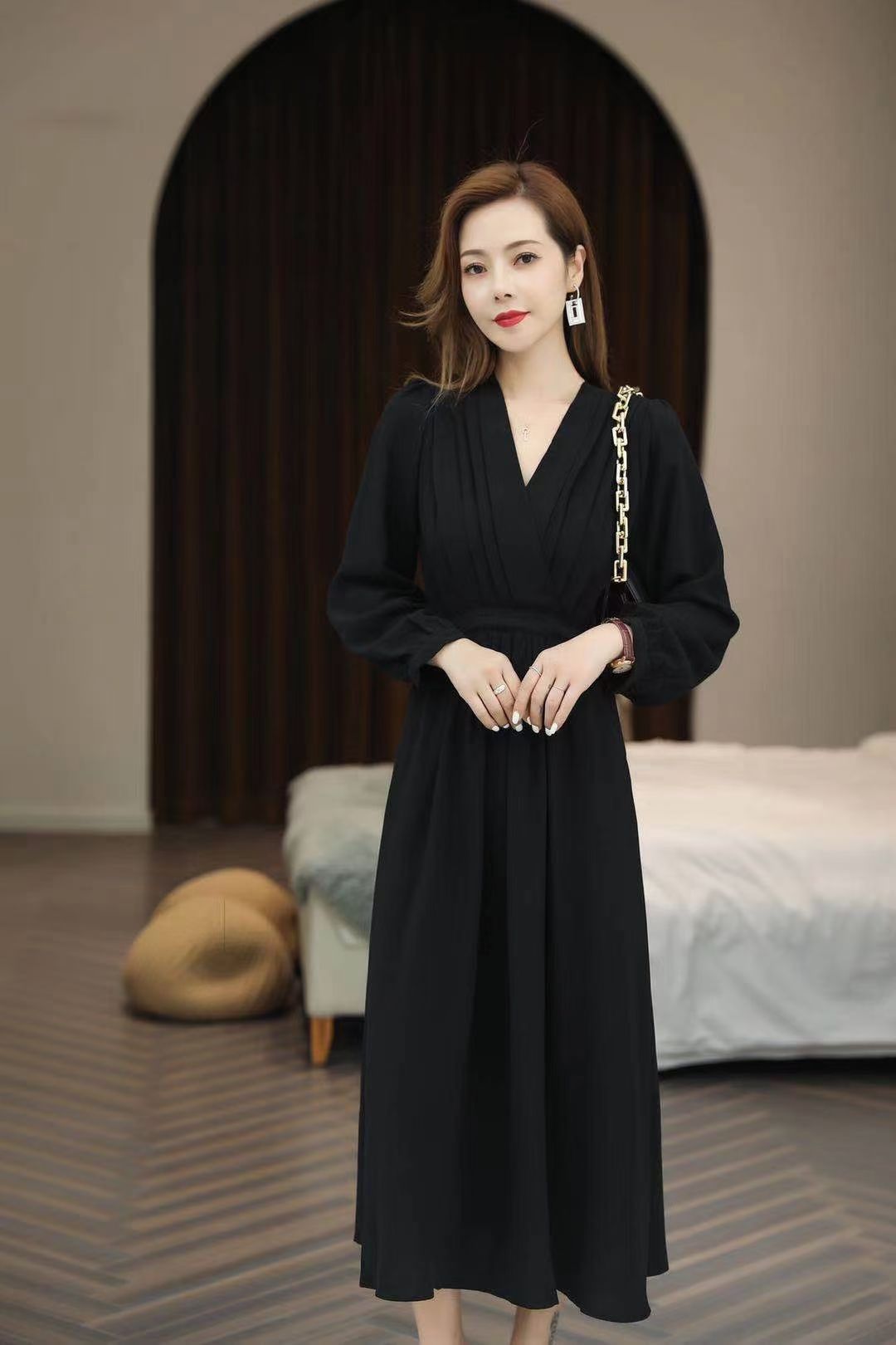Middle-Aged And Elderly Women's Loose Show Thin Slim Temperament Casual Clothing Coat Suit Clothing 5