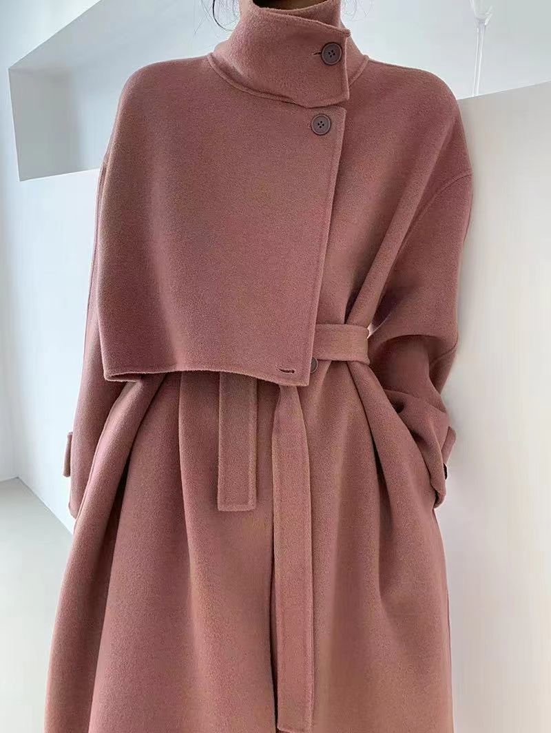 Middle-Aged And Elderly Women's Loose Show Thin Slim Temperament Casual Clothing Coat Suit Clothing 6 details Picture