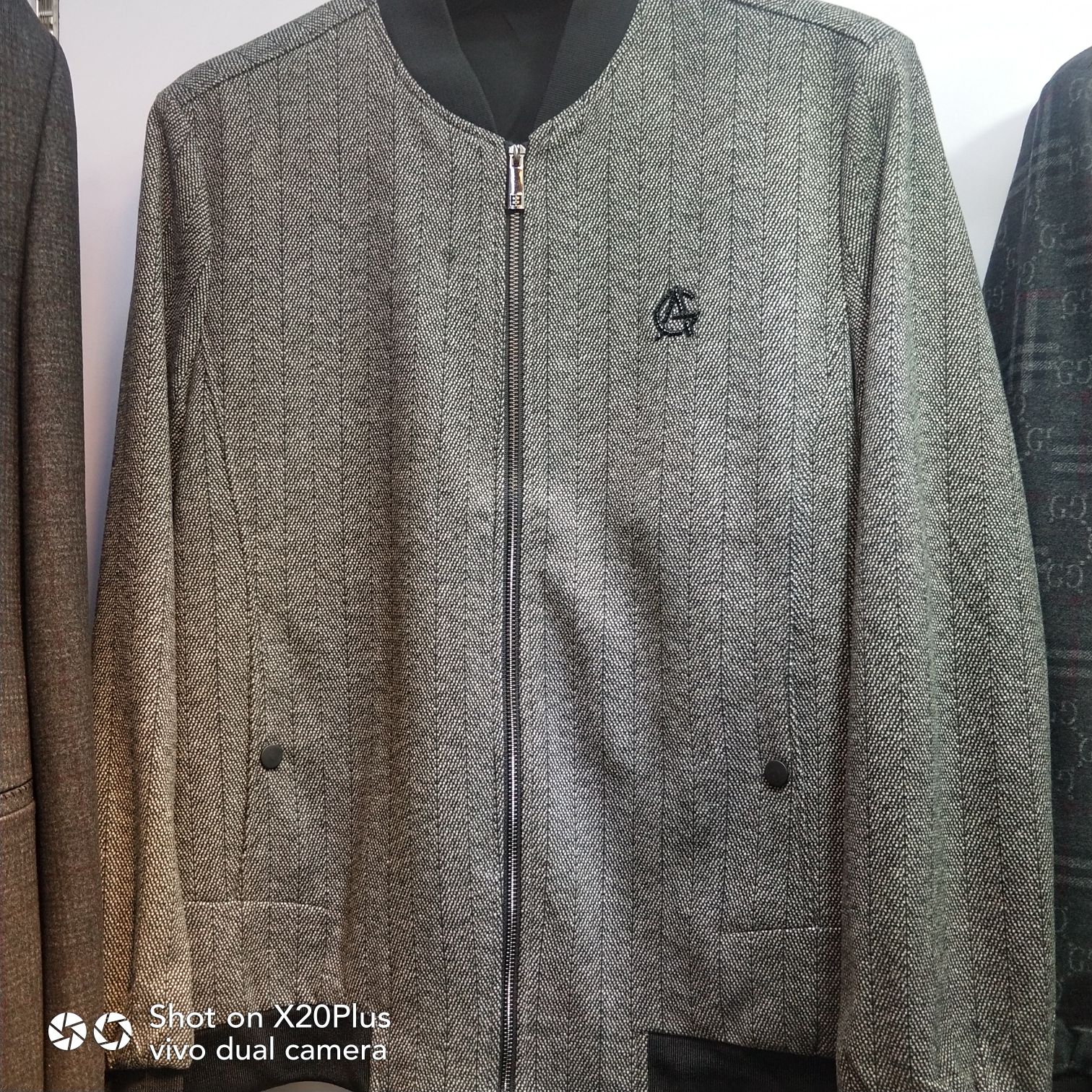 Autumn And Winter New Middle-Aged Men's Casual Comfortable Texture Fabric Chinese Style Coat Coat 4