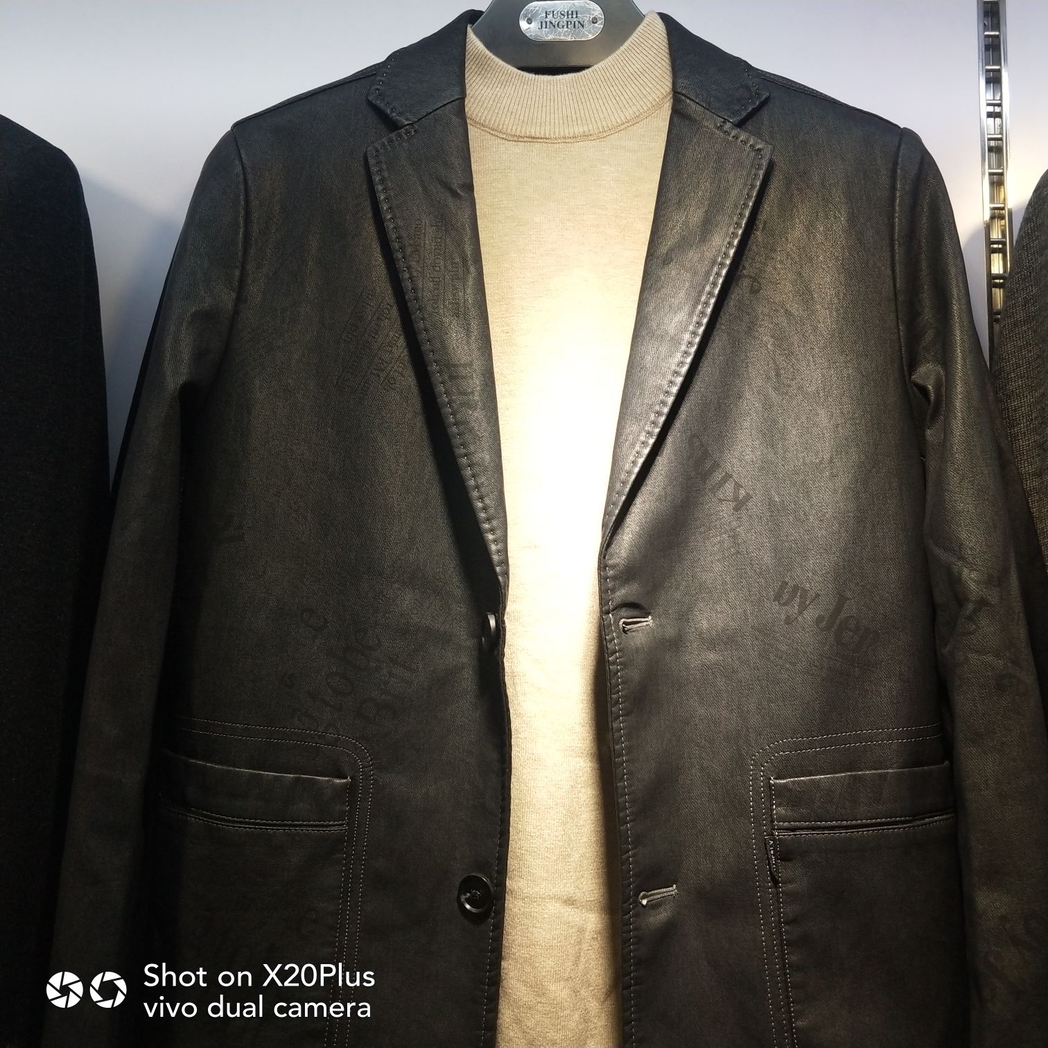 Autumn And Winter New Middle-Aged Men's Casual Comfortable Texture Fabric Chinese Style Coat Coat 8