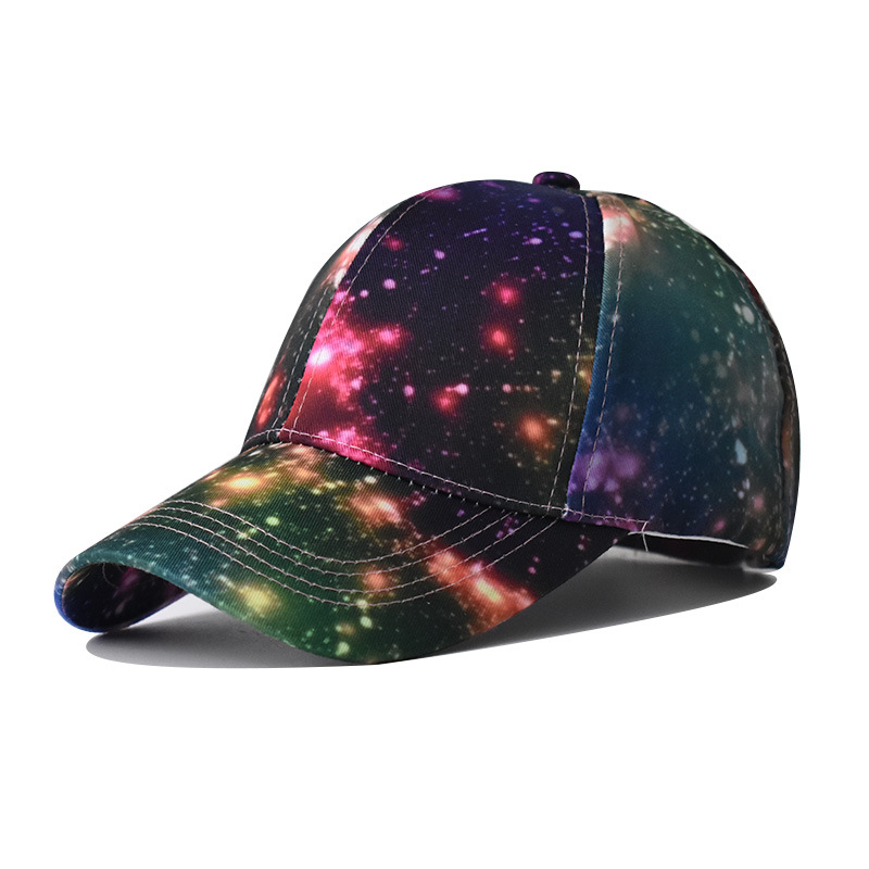 Cross-border new star gradually changing baseball cap personality printing Chinese style baseball cap outdoor cap wholesale thumbnail